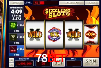 Sinta a adrenalina dos jogos de cassino com 78Bet